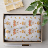 Adorable Fall Owls Seidenpapier (Geschenk)