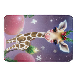 Adorable Fantasy Baby Giraffe mit Holly Badematte