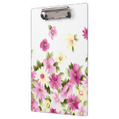 Adorable farbenfrohe Girly Blooming Blume Klemmbrett (Links)