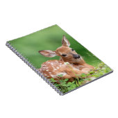 Adorable Fauna, die unter einem Baum liegt Notizblock (Rechte Seite)