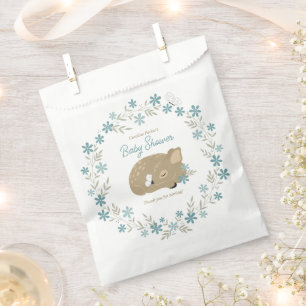 Adorable Fawn Baby Dusche Geschenktütchen