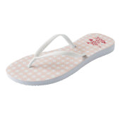 Adorable Feliz Dia Das Mães | Flip Flops Badesandalen (Schrägansicht)