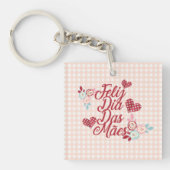 Adorable Feliz Dia Das Mães | SCHLÜSSELANHÄNGER (Vorderseite)