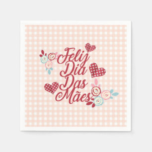 Adorable Feliz Dia Das Mães Serviette