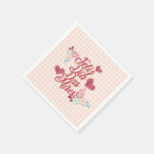 Adorable Feliz Dia Das Mães | Serviette (Ecke)