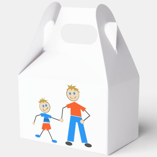 Adorable Figure und Son Strichmännchen Fevor Boxes Geschenkschachtel (Vorderseite)