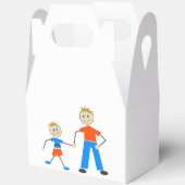 Adorable Figure und Son Strichmännchen Fevor Boxes Geschenkschachtel (Offen)