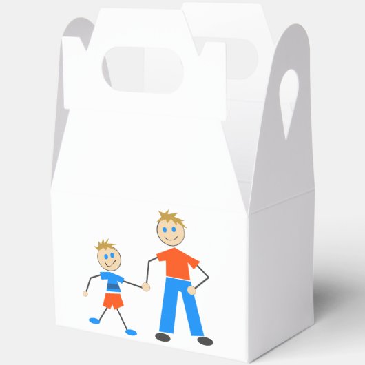 Adorable Figure und Son Strichmännchen Fevor Boxes Geschenkschachtel (Offen)