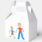 Adorable Figure und Son Strichmännchen Fevor Boxes Geschenkschachtel (Rückseite)