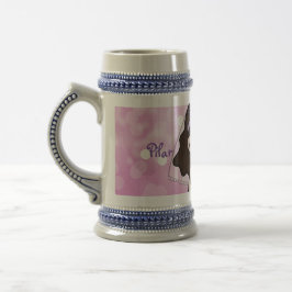 Adorable First Heilige Kommune brünetter Mädchenna Bierglas