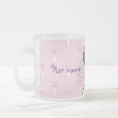 Adorable First Heilige Kommune kleine Mädchen Name Mattglastasse (Links)