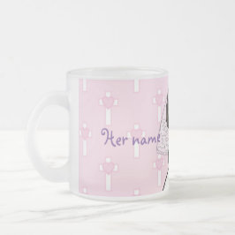 Adorable First Heilige Kommune kleine Mädchen Name Mattglastasse