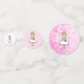 Adorable First Heilige Kommunion kleine Mädchen Konfetti (Vorderseiten)