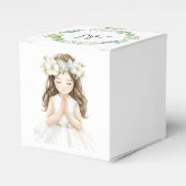 Adorable First Holy Communion girl Geschenkschachtel (Vorderseite)