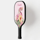 Adorable Flamingo Pickleball Schläger (Links)