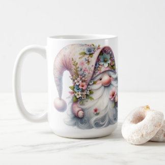 Adorable Floral Gnome Kaffeetasse