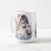 Adorable Floral Gnome Kaffeetasse (Vorderseite Links)