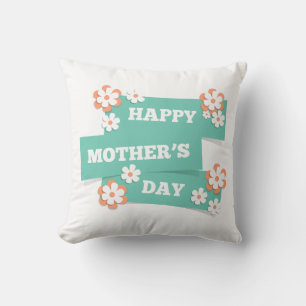 Adorable Floral Happy Mother Day   Kissen