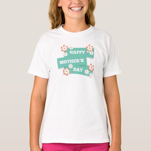 Adorable Floral Happy Mother Day | SHIRT (Vorderseite)