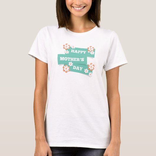Adorable Floral Happy Mother Day | SHIRT (Vorderseite)