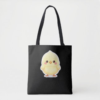 Adorable Fluffy Chibi Chick Tasche