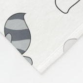 Adorable Forest Animals Fleece Blanket (Ecke)