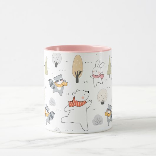 Adorable Forest Animals Tasse (Zentrum)