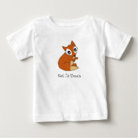 Adorable Fox bedruckter T - Shirt für Kinder