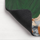 Adorable Fox Family Mousepad (Ecke)