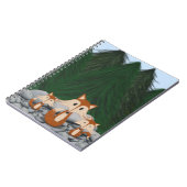 Adorable Fox Family Notizblock (Linke Seite)