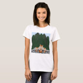 Adorable Fox Family T-Shirt (Vorne ganz)