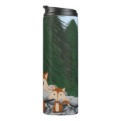 Adorable Fox Family Thermosbecher (Nach rechts gedreht)