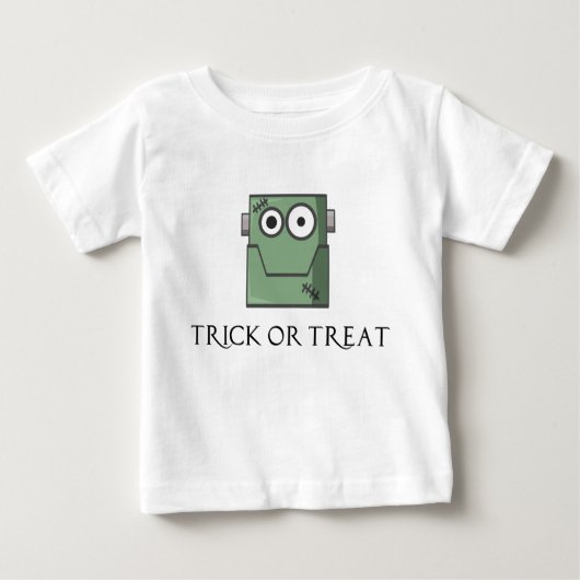 Adorable Frankenstein Head Baby Shirt (Vorderseite)