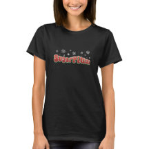 Adorable Frauen Weihnachten T - Shirt Sexy Sugarpl