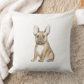 Adorable french bulldog puppy kissen (Decke)