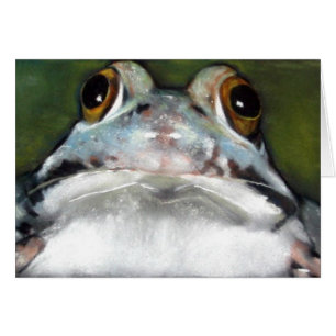 Adorable Frog: Realismus Pastelmalerei