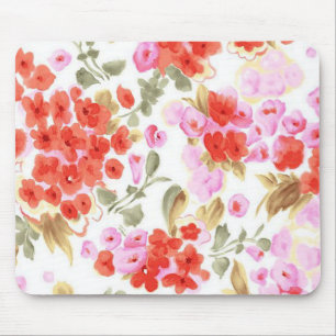 Adorable fröhliche Aquarell Vintag sanft blumenrei Mousepad