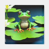 Adorable Frosch Birthday Magnet (Vorne)