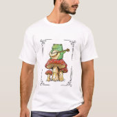 Adorable Frosch Playing Banjo T-Shirt (Vorderseite)