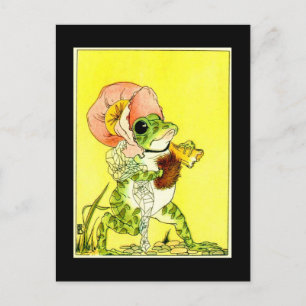 Adorable Frosch Postkarte