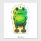 Adorable Froschkleber für jeden Anlass Aufkleber (Blatt)