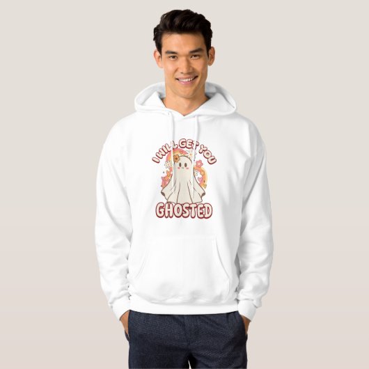 Adorable Funny Ghost - Niedliches Valentine Ghost Hoodie