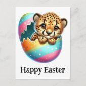 Adorable Funny Niedlich Osterkost Gewürzkub Postkarte (Vorderseite)