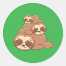 Adorable Funny Sloth Animal Wild Ein Nickerchen