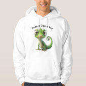 Adorable Gecko Pocket Hoodie - Funny Niedlich Rept (Vorderseite)