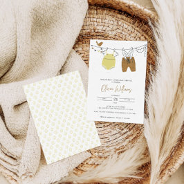 Adorable Gender neutral Einladung