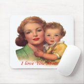 Adorable Geschenk für den Muttertag Mousepad (Mit Mouse)