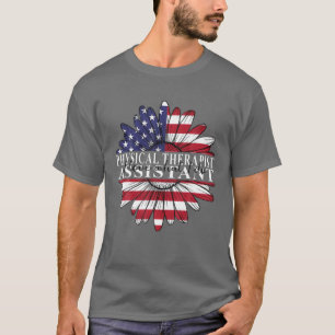 Adorable gesegnete Daisy 4. Juli Physiotherapeut T-Shirt