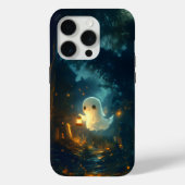 Adorable Ghost Lantern Halloween iPhone Case (Rückseite)