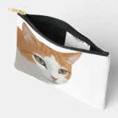 Adorable Ginger Cat Art Zubehörtasche (Offen)